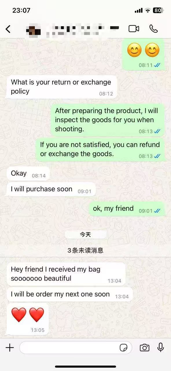 Customer asks policy and orders again