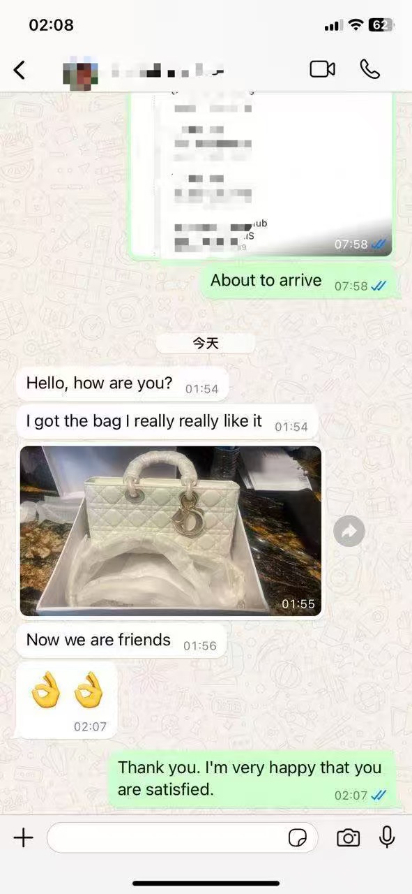 Customer received a bag and liked it